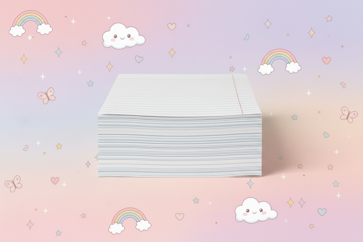 Swagg Lined Paper - Cozy Journal Pages